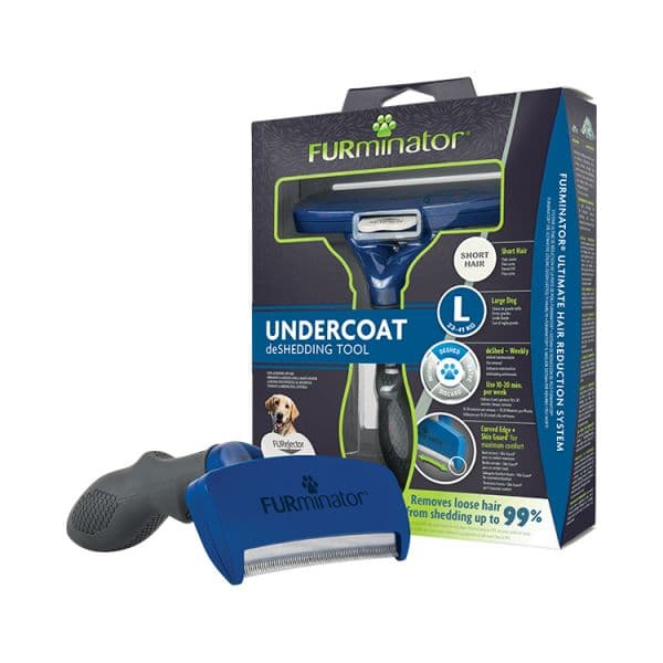 FURminator Escova Desembaraçadora Pelo Curto - Cão Grande