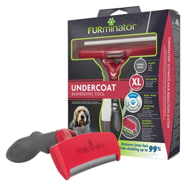 FURminator Escova Desembaraçadora Pelo Longo - Cão Maxi