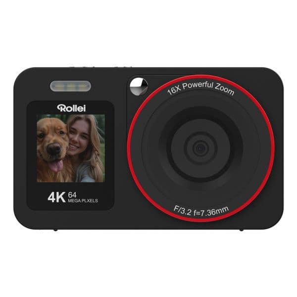 Rollei Compactline 64 Dual Screen 1/3.2" 64 MP Negra