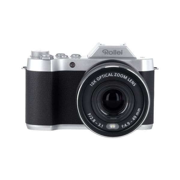 Rollei Powerflex 10x Retro MILC 64 MP 9200 x 6900 Pixels Preta