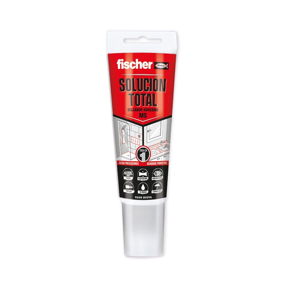 Fischer Cola e Veda Transparente 80ml - EDM96005