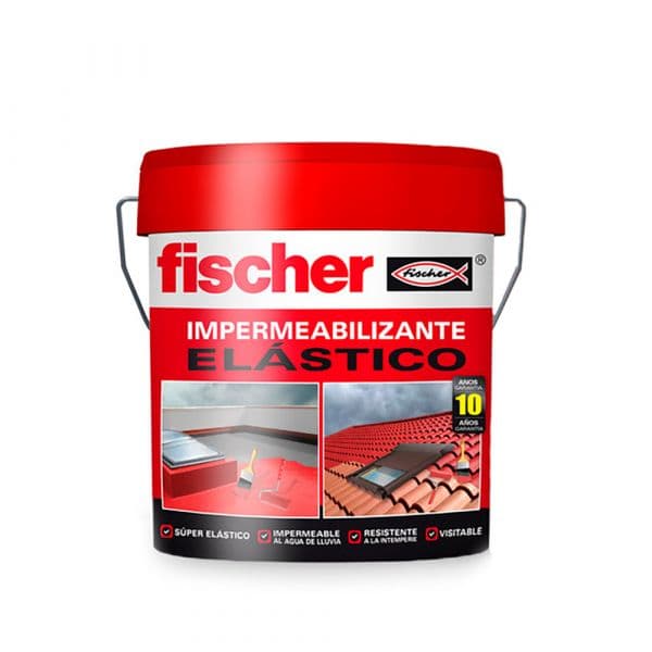 Fischer Impermeabilizante Elastico 4l Cinza 547159