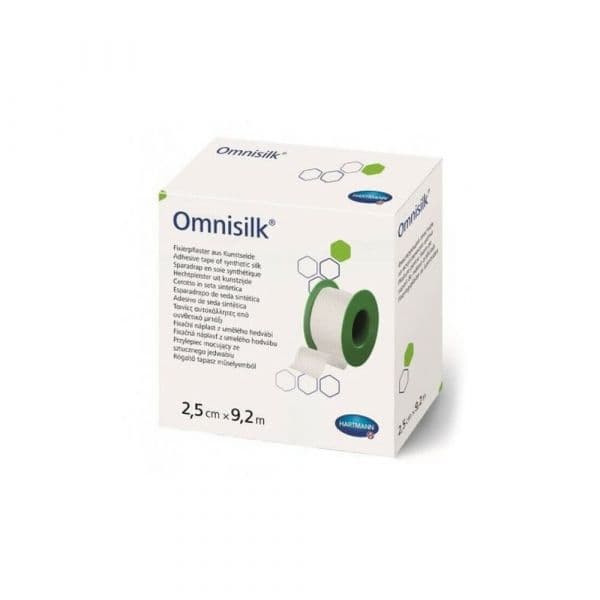 Hartmann Omnisilk Adesivo Seda 2,5cmx9,2m