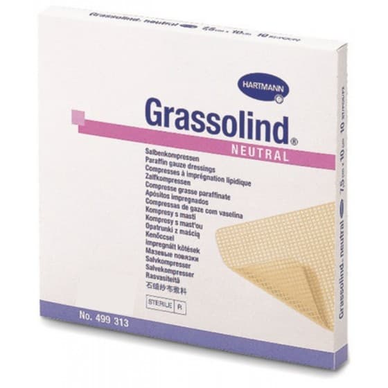Grassolind Cpssa Pda 10x10 Cm X 10 compressa | Saude Mayor