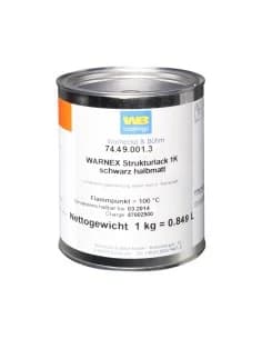 Warnex/Feycolor 0131 - Texture Paint black 1 kg Warnex