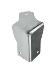 Adam Hall Hardware 4160 - Case Corner large with integrated Corner Brace 66 mm