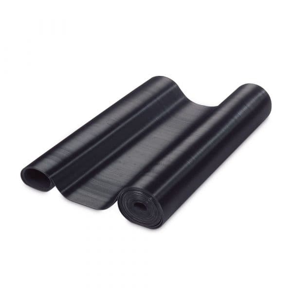 Adam Hall Accessories 85970 - Fine rib rubber Mat black 0.7 m x 10 m