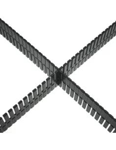 Adam Hall 19 Parts RACK INLAY 02 SEPARATOR UNI - Universal Separating Web System for Rack Drawers 2 U"