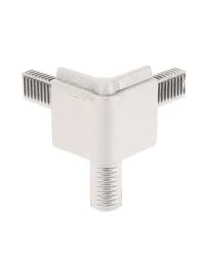 Adam Hall Hardware Q 4502 MAG - Corner for Lid Location male alu grey