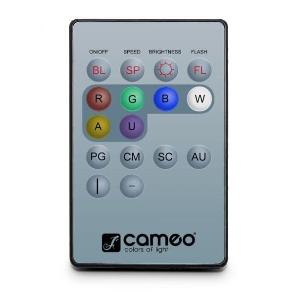 Cameo Q-Spot 15 RGBW Compact Spot Light 15W RGBW LED In Black Housing