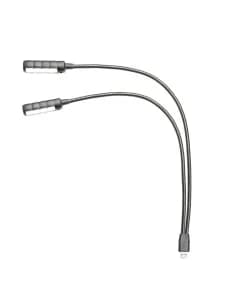 Adam Hall Stands SLED 2 ULTRA USB - LED Dual Gooseneck Lamp With USB Connector
