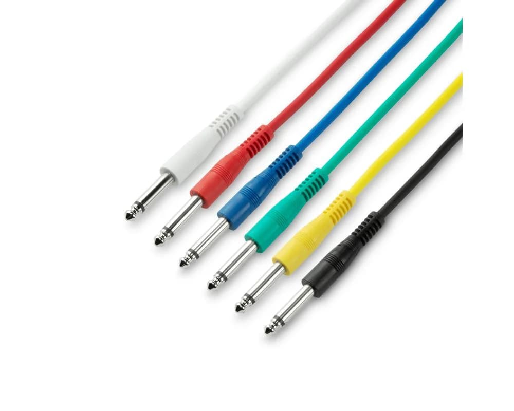 Adam Hall 3 STAR IPP 0090 Set - 6x Jack TS 0.9 m