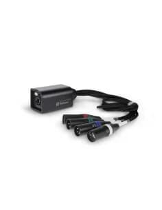 Palmer AoC Loom XLRm - Audio over Cat Loom from etherCON to 4 x XLR male