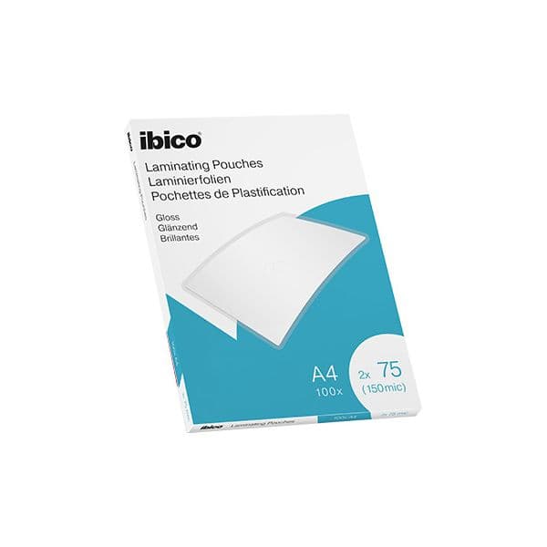 Ibico Bolsa de Encadernação Térmica A4 216x303mm 75mic 100 Un. - 1002025