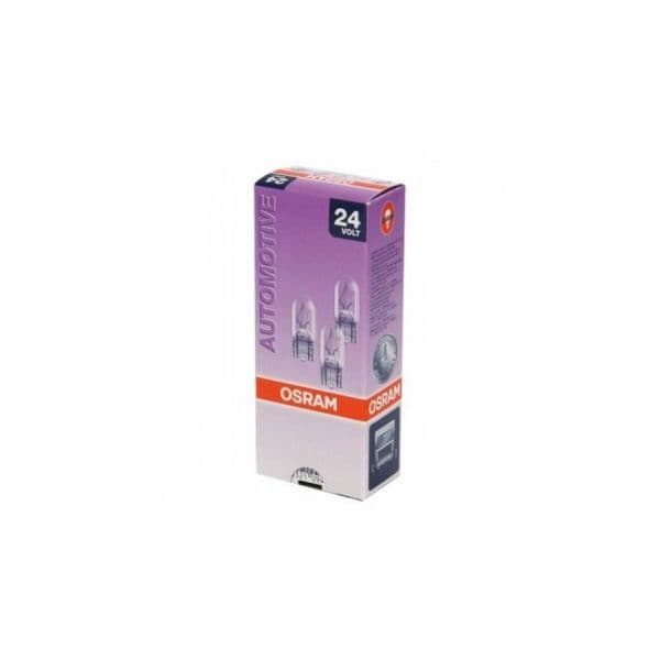 Osram Kit 10 Lâmpadas W5W 24V/5W Original Line® 24V - 2845