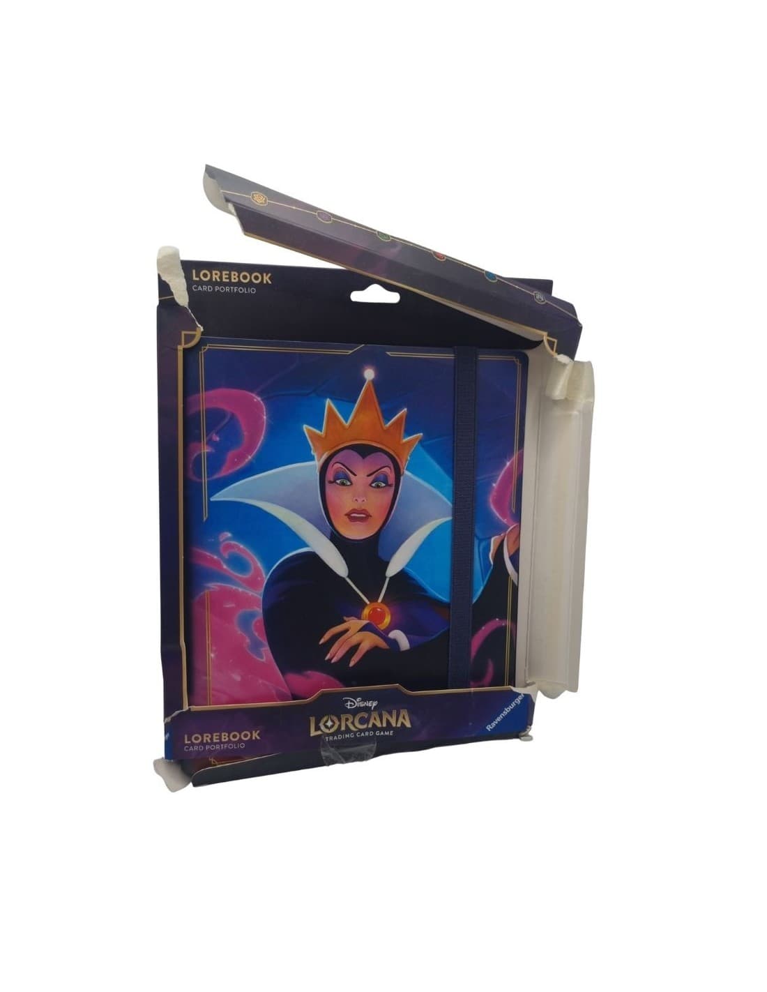 Disney Lorcana Evil Queen Card Portfolio - Caixa Danificada