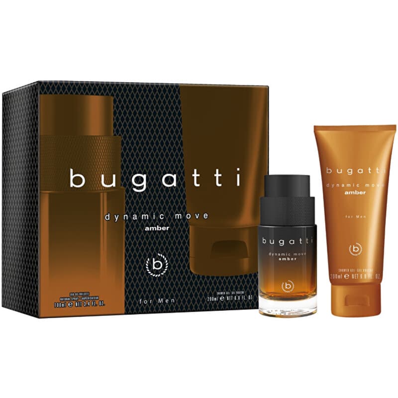 Conjunto Dynamic Move Amber EDT 100 ml a sprchový gel 200 ml