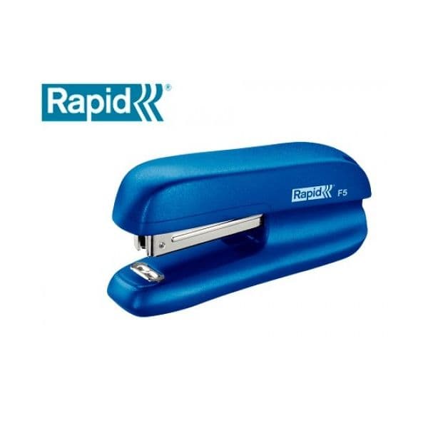 Rapid Agrafador F5 Mini Até 10 Folhas Usa Agrafes Nº 10 Azul