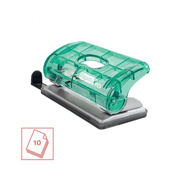 Rapid Furador FC5 Colour'Ice Breeze 10 Folhas Translúcido Verde