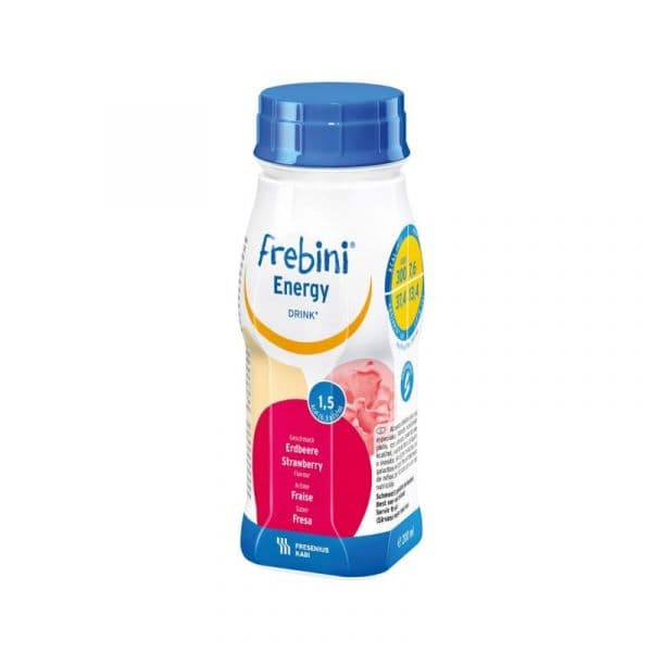 Frebini Energy Drink Morango 4x200ml