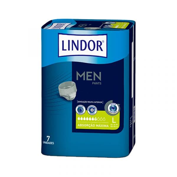 Lindor Men Pants Tamanho Grande 7 Unidades