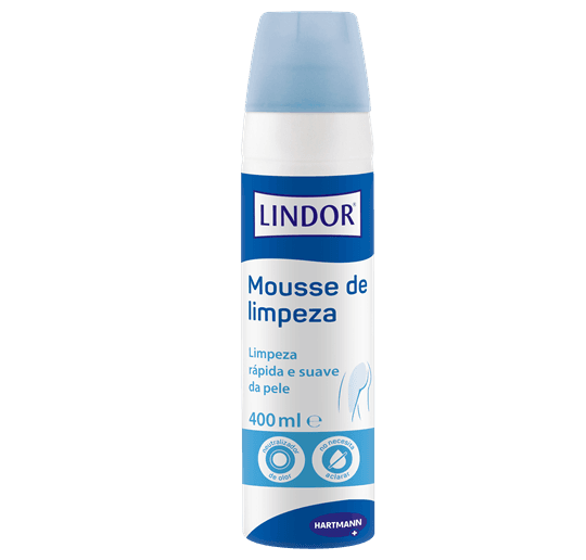 Lindor mousse limpeza 400ml