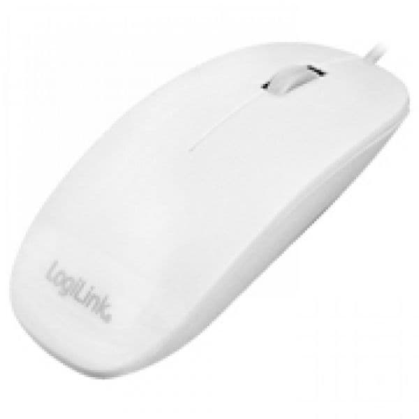 Logilink Rato Slim Optico Branco