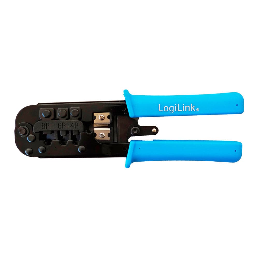 ALICATE DE CRAVAR MULTI MODULAR COM DESENCARNADOR RJ11 RJ12 RJ45
