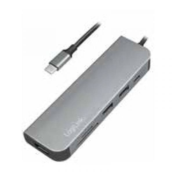 Logilink Hub 2 Portas USB-C + Leitor de Cartôes - UA0343
