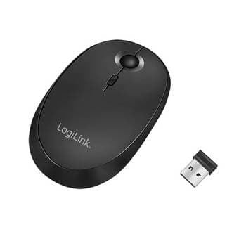 Logilink ID0204 Sem Fios Preto