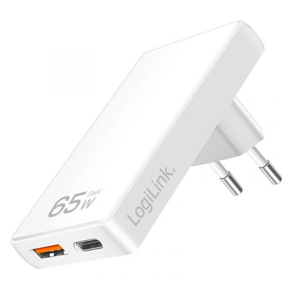 Logilink Carregador PA0368 65W White