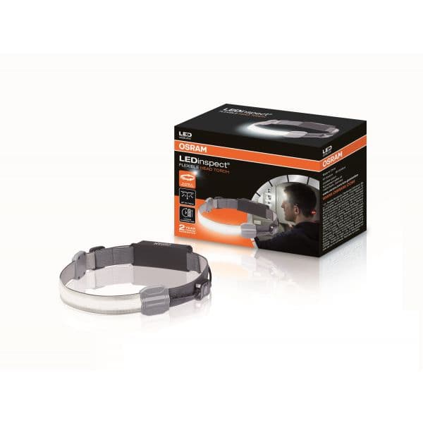 Osram Lanterna Ledinspect Flexible Headtorch 6000k 115lm - LEDIL414