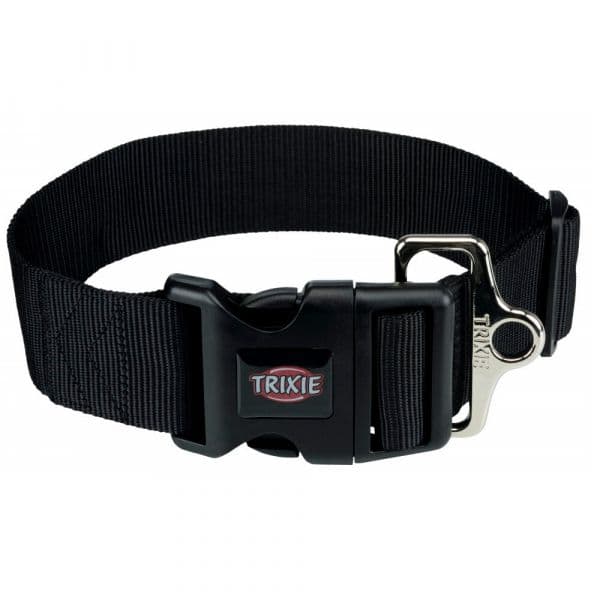 Trixie Coleira Premium Extra Larga XL-XXL Preto