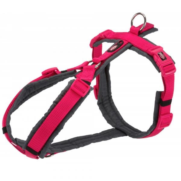 Trixie Peitoral Trekking Premium S-M Fúcsia