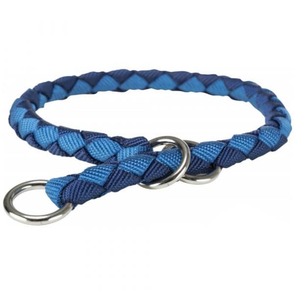 Trixie Coleira Semi-estranguladora Cavo Denin/azul 52-60 cm/Ø18 mm