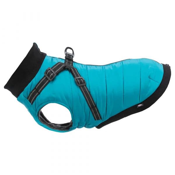 Trixie Capa Pontis com Peitoral para Cães XXS-XS Cor Azul