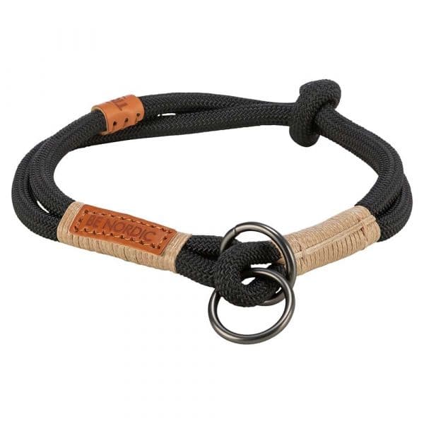 Trixie Coleira Estranguladora Be Nordic L-XL Preto
