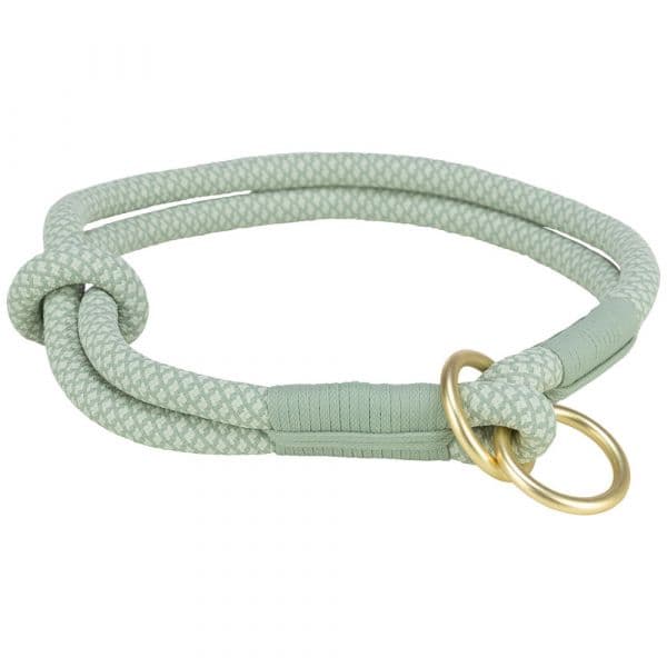 Trixie Coleira Semi-Estranguladora Soft Rope L-XL Menta