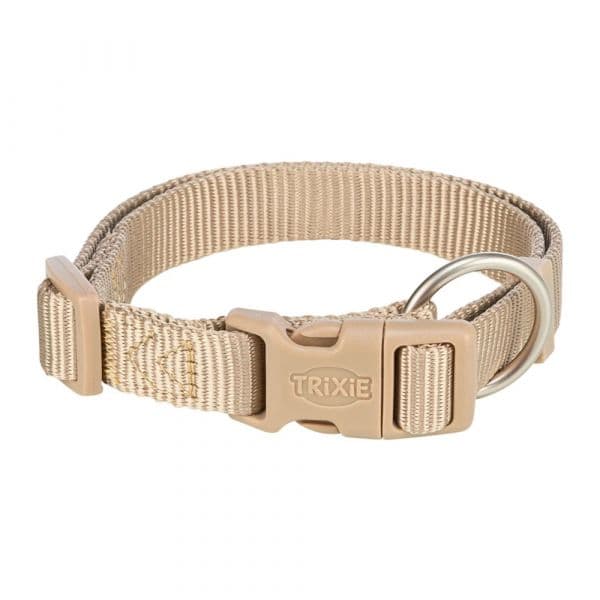 Trixie Coleira Premium L-XL Castanho Claro