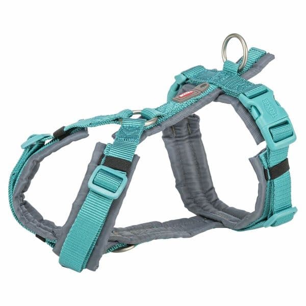 Trixie Premium Trekking Grafite/Azul Claro/Aqua/Antracite/Azul Turquesa L (70-85 cm/25 mm)
