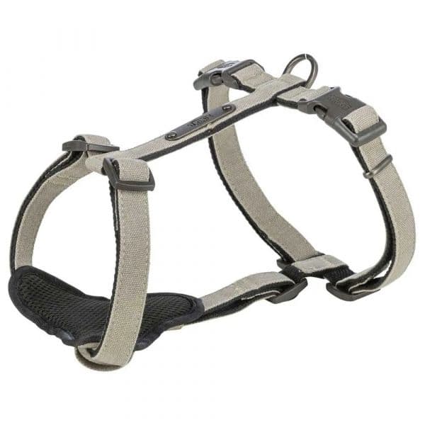 Trixie Arnês para Cães City Style Cinza Claro 75-120 cm