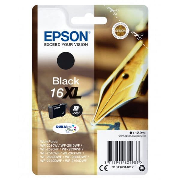 Tinteiro Epson 16XL C13T16314010 Black