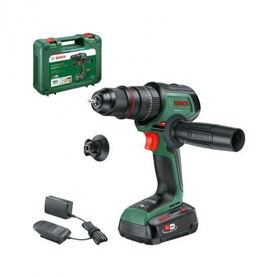 Bosch Berbequim de Percussão AdvancedImpact 18V-80 QuickSnap com Bateria