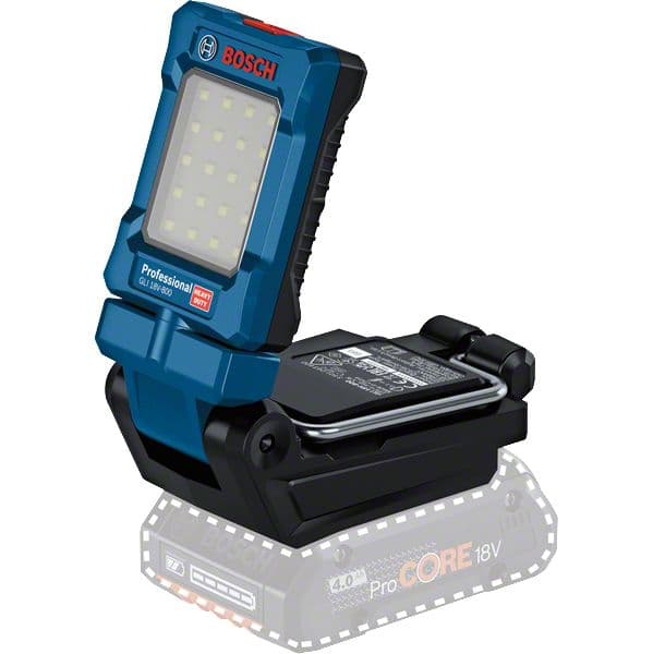 Bosch Lanterna GLI 18V-800 Professional Sem Fios 800 Lumens Azul/Negro