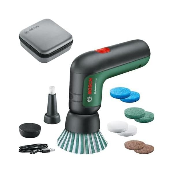 Bosch Escova de Limpeza Elétrica Conjunto UniversalBrush 3.6V Sem Fio