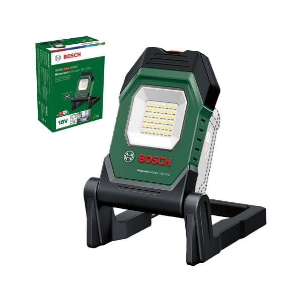 Bosch Holofote LED UniversalWorkLight 18V-2100 2100 lúmens 3 níveis