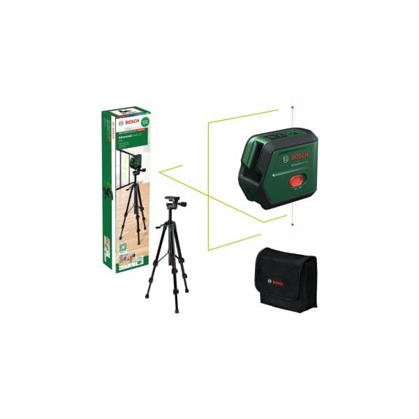 Bosch Laser de Linhas Cruzadas AdvancedLevel 2G com Função de Prumo