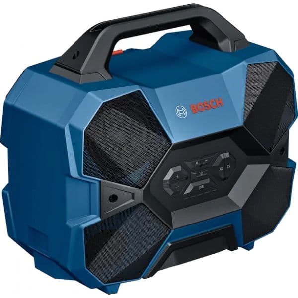 Bosch Professional GPB 18V-6 C Coluna e Rádio de Obra Bluetooth Azul Preto