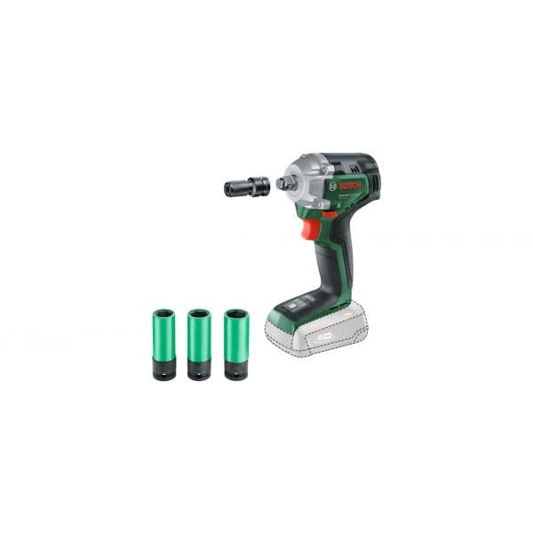 Bosch Chave de Impacto Sem Fios UniversalImpactDrive 18V-350 350Nm com Adaptador Hexagonal Solo Verde
