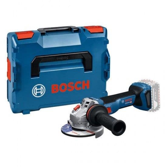 Bosch Rebarbadora Angular sem fio GWS 18V-11 S Professional com L-Boxx 06019N4001